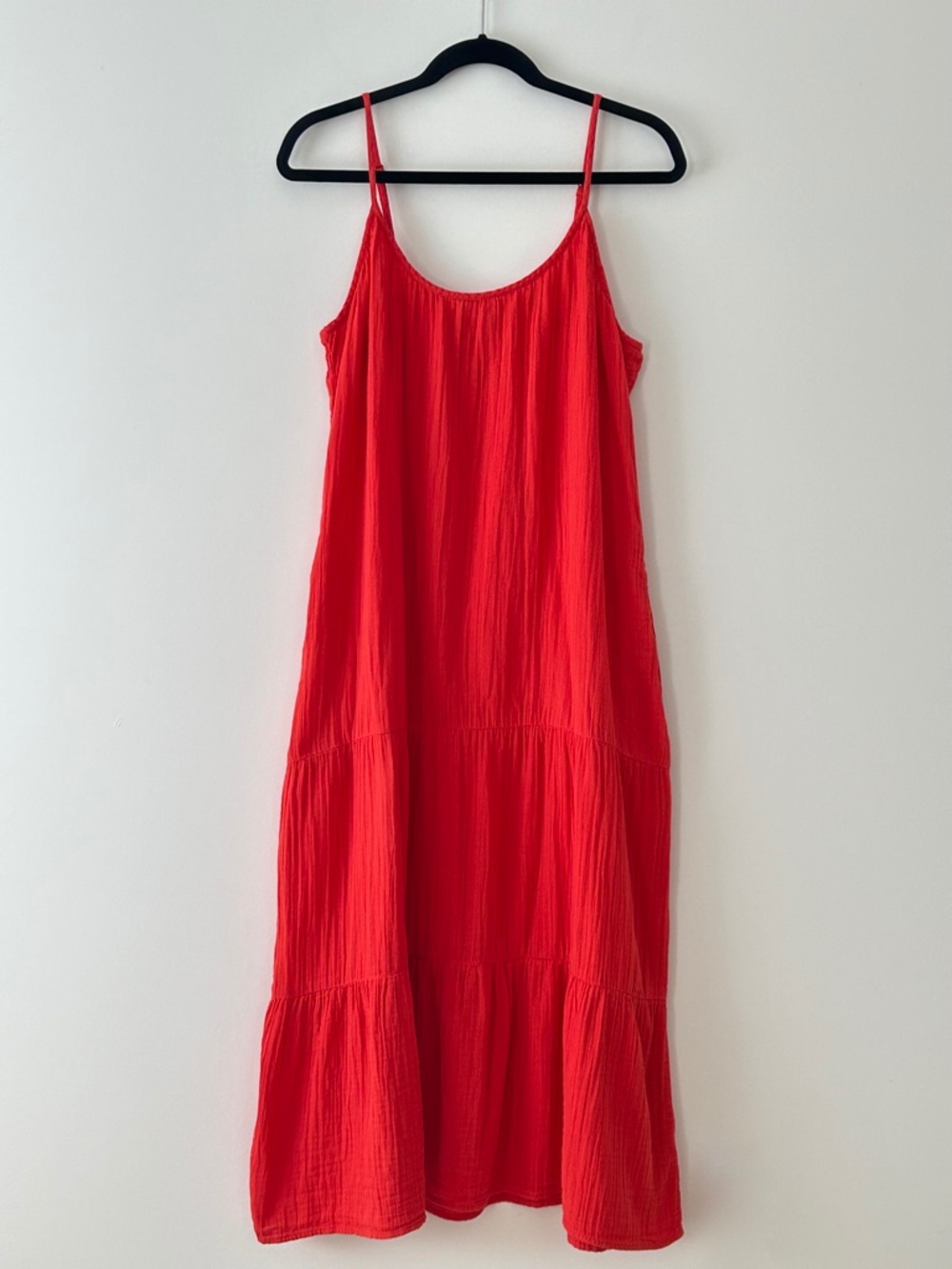 Pact 100% Organic Cotton Coastal Cami Maxi Dress